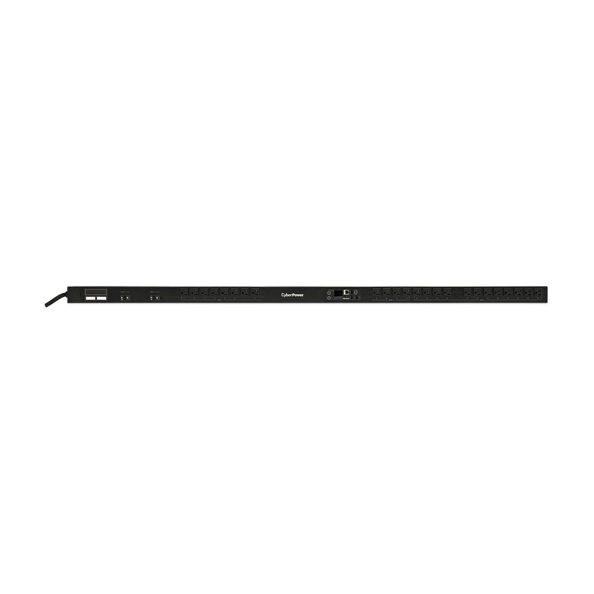 CyberPower PDU31102 power distribution unit (PDU) 24 AC outlet(s) 0U Black – image 1
