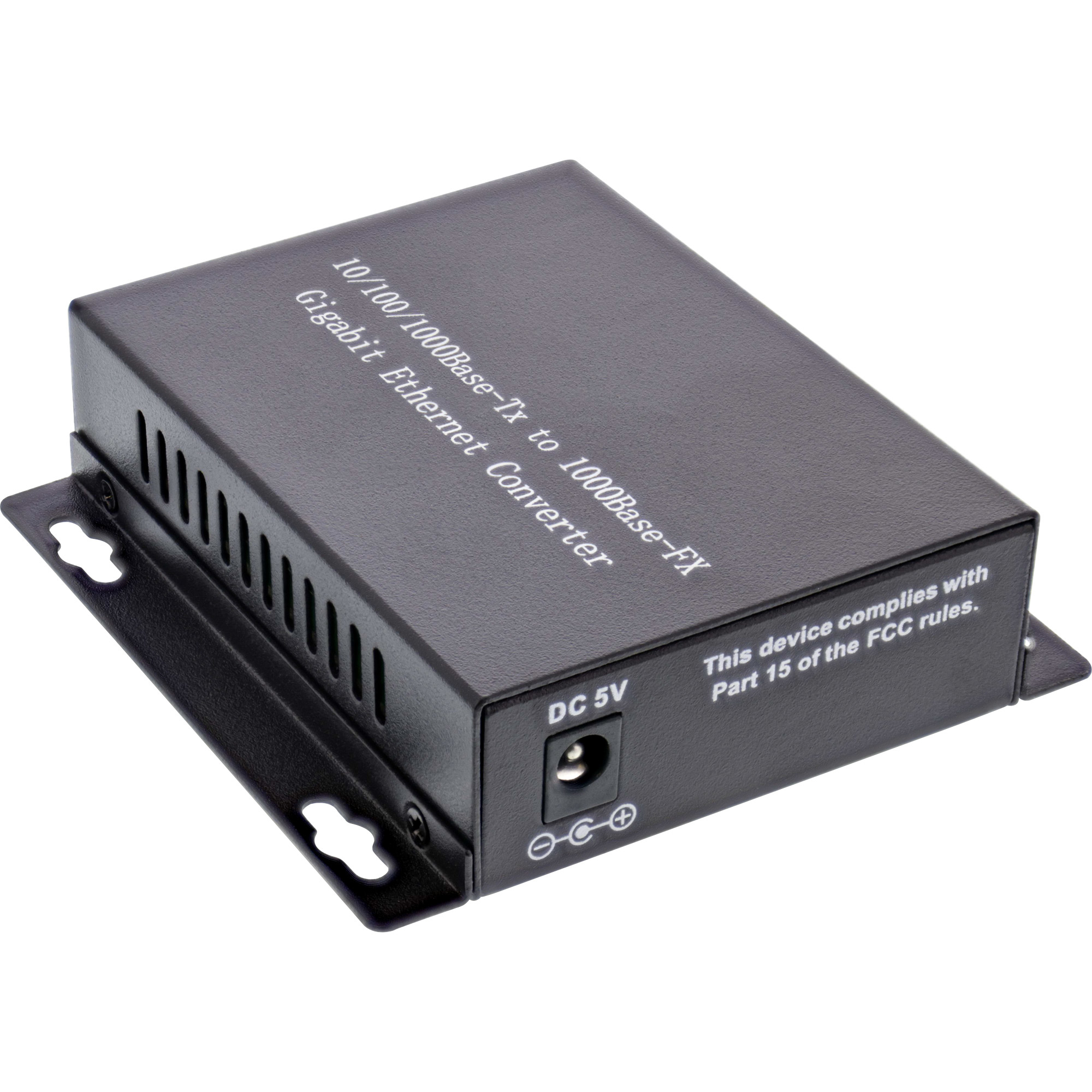InLine Network Media Converter 10/100/1000Mb/s TP to FO (SC Duplex), SM, 20km – image 2