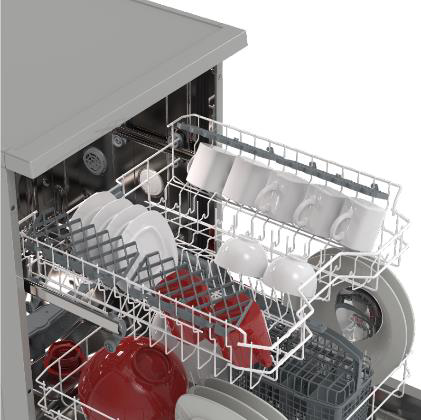 Sharp QW-GX13F47EI-DE dishwasher Freestanding 13 place settings – image 2