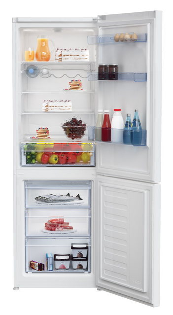 Beko CSA365K30W fridge-freezer Freestanding White – image 2