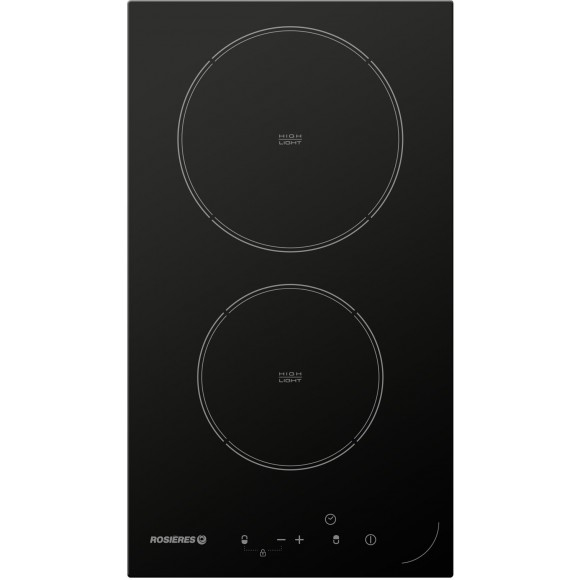 Rosieres RDH32 hob Black Built-in Halogen 2 zone(s)