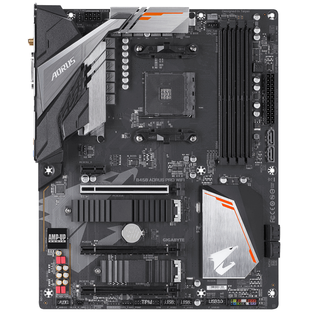 GIGABYTE B450 AORUS PRO WIFI (rev. 1.0) – image 5