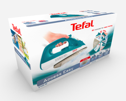 Tefal Access Easy FV1542 iron Durilium soleplate – image 2