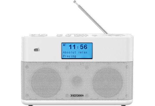 Kenwood CR-ST50DAB-W radio Portable Analog & digital White – image 1