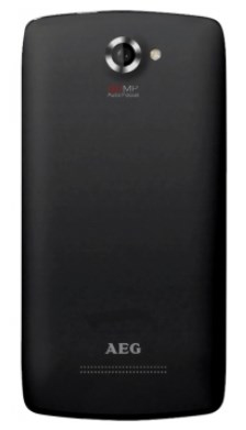 AEG AX700 11.4 cm (4.5") Dual SIM Android 4.2 3G 0.5 GB 1700 mAh Black – image 3