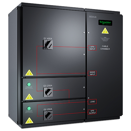 APC SYMMETRA PX 96/160KW WALL-MOUNTED MAINTENANCE BYPASS PANEL – image 3