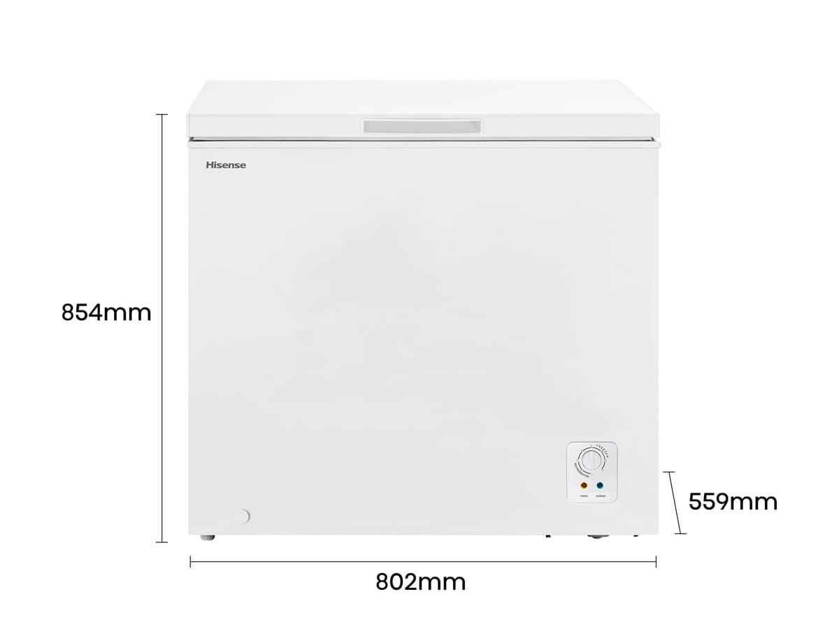 Hisense FT258D4AWF freezer Chest freezer Freestanding – image 5