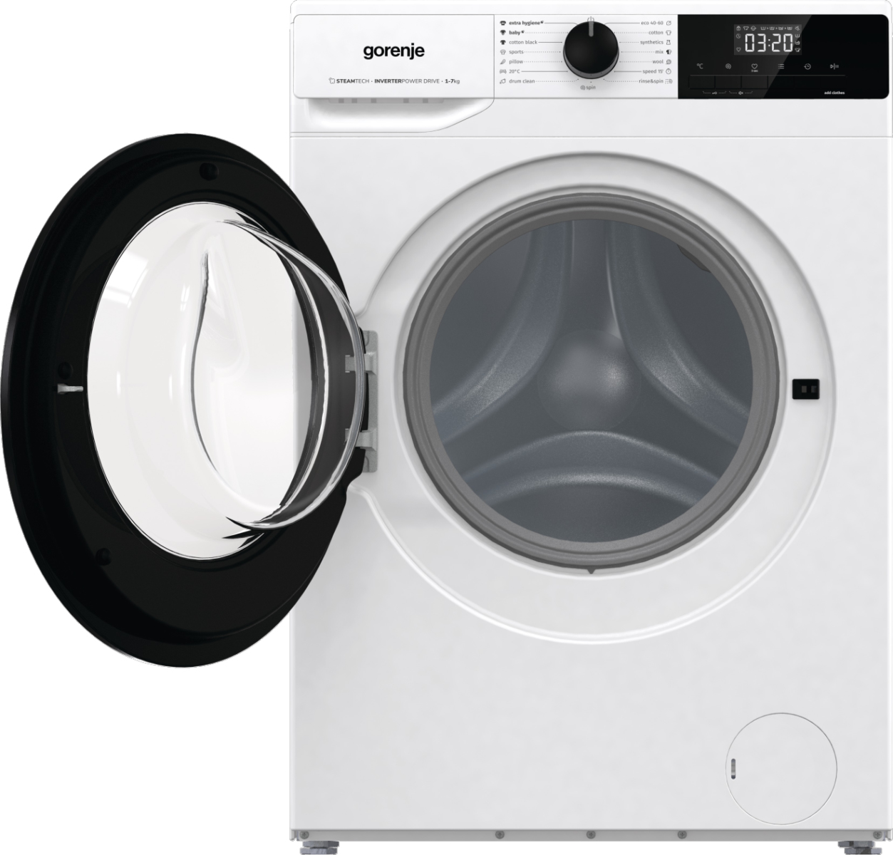 Gorenje Tvättmaskin WNHEI74SAS BK070 – image 4