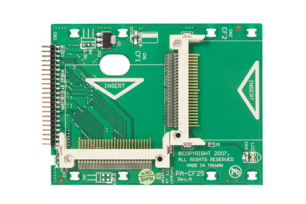 StarTech.com 2.5" IDE to Dual Compact Flash Adapter – image 1