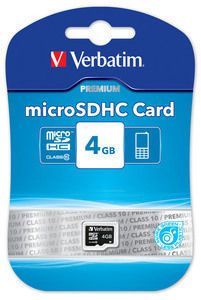 Verbatim Micro SDHC 4GB – image 2