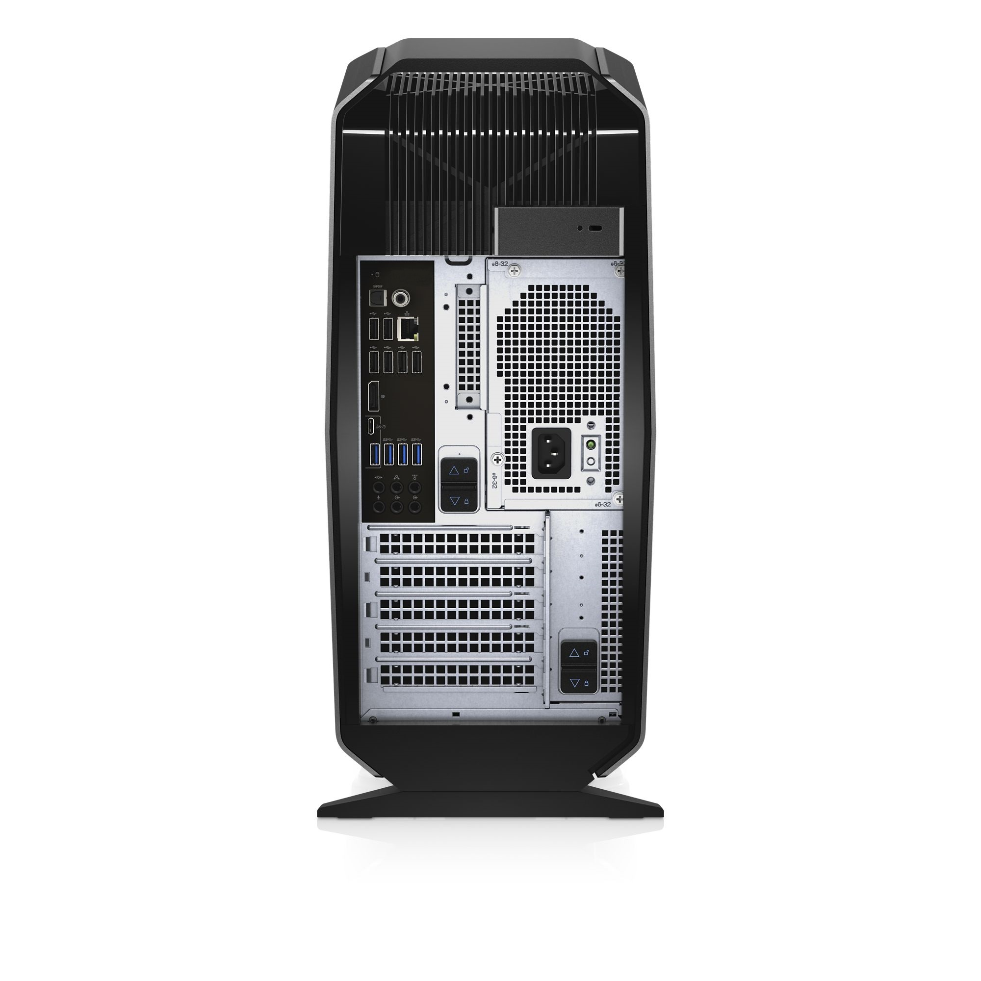 Alienware Aurora R6 Intel® Core™ i7 i7-7700 16 GB DDR4-SDRAM 1.25 TB HDD+SSD NVIDIA® GeForce® GTX 1060 Windows 10 Midi Tower PC Black, Silver image 4