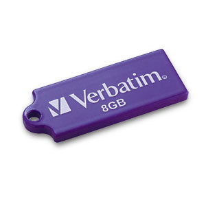 Verbatim TUFF-'N'-TINY™ 8GB USB Drive - Purple