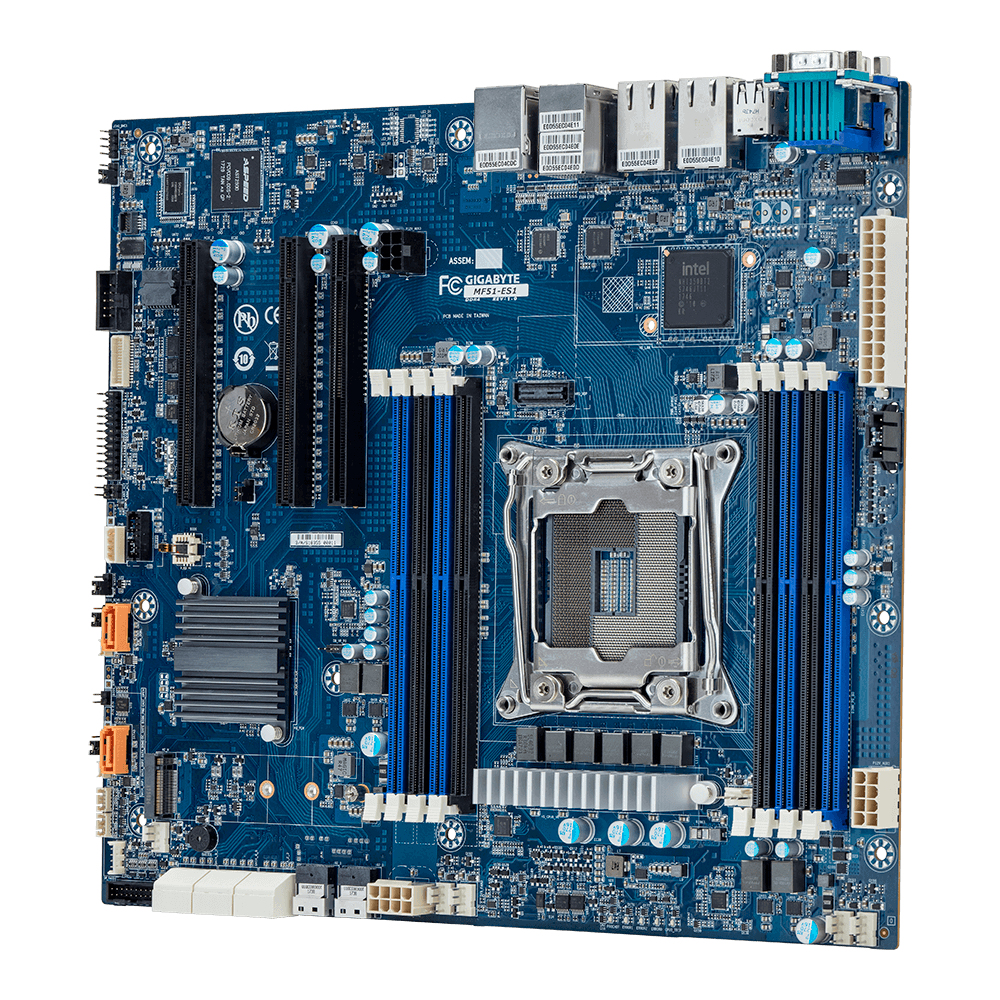 GIGABYTE MF51-ES1 motherboard Intel® C422 LGA 2066 (Socket R4) CEB – image 2