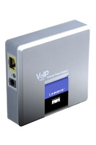 Linksys Telephone Adapter with 1 FXS & 1 FXO Port +Profoon PDX-1000