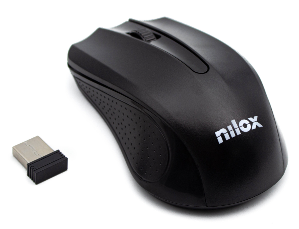 Nilox NXKMWE0001 keyboard Mouse included Universal RF Wireless QWERTY Spanish Black – image 6