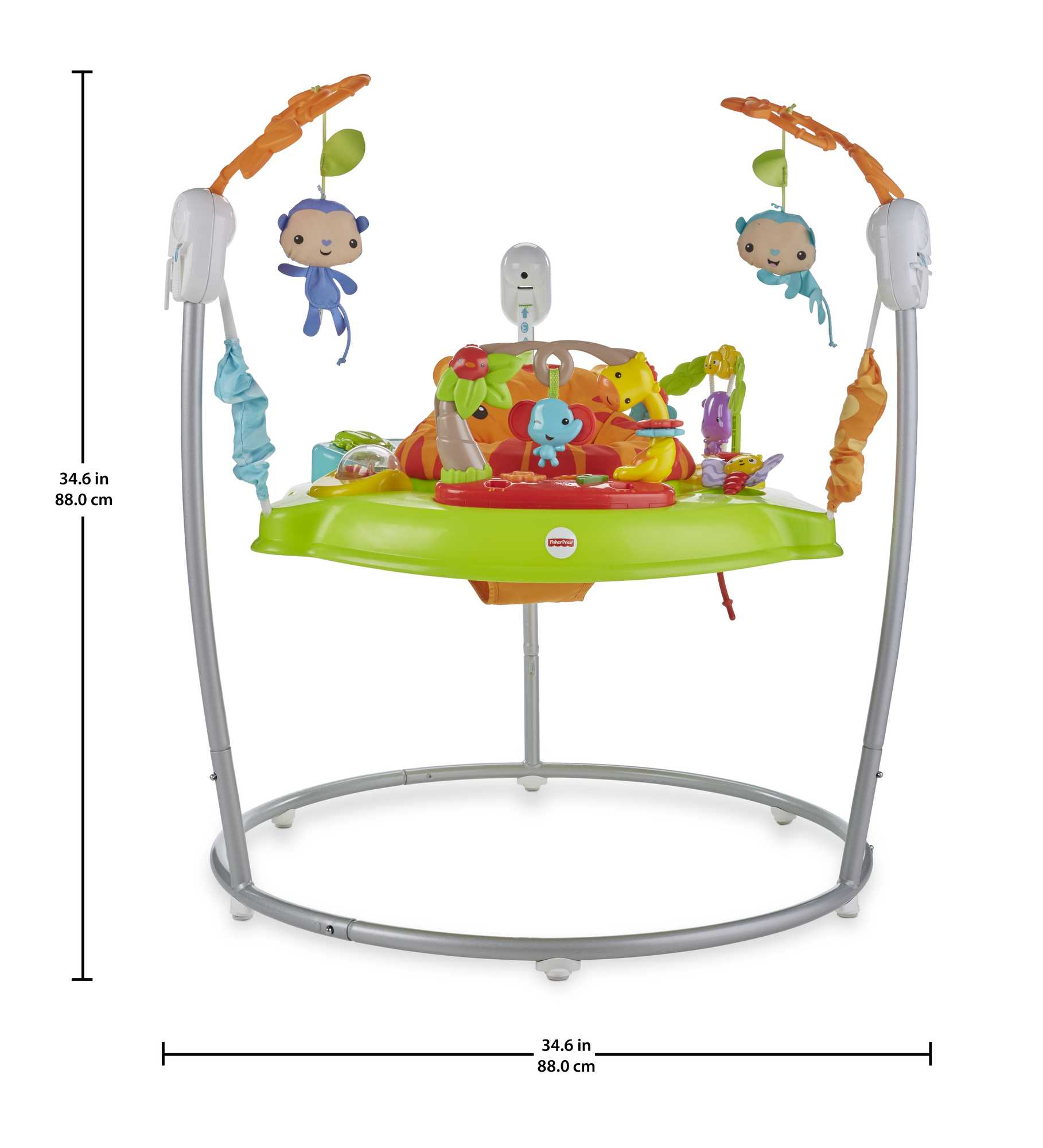 صورة جهاز فيشر برايس Roarin' Rainforest Jumperoo - متعدد الألوان