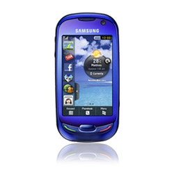 Samsung S7550 7.62 cm (3") 119 g Blue