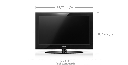 Samsung LE40A551P2R 101.6 cm (40") Full HD Black 500 cd/m² – image 2