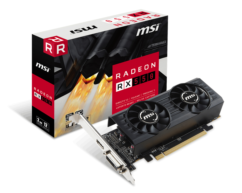 MSI Radeon RX 550 2GT LP OC – image 5