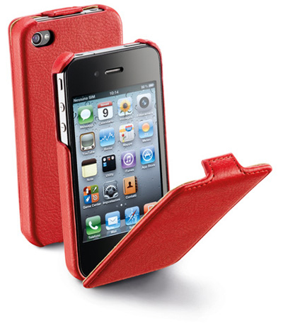 Cellularline Flap mobile phone case Flip case Red