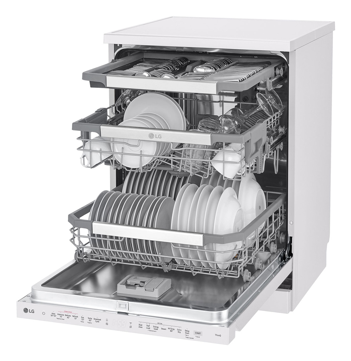 LG XD3A25MW dishwasher Freestanding 15 place settings – image 5
