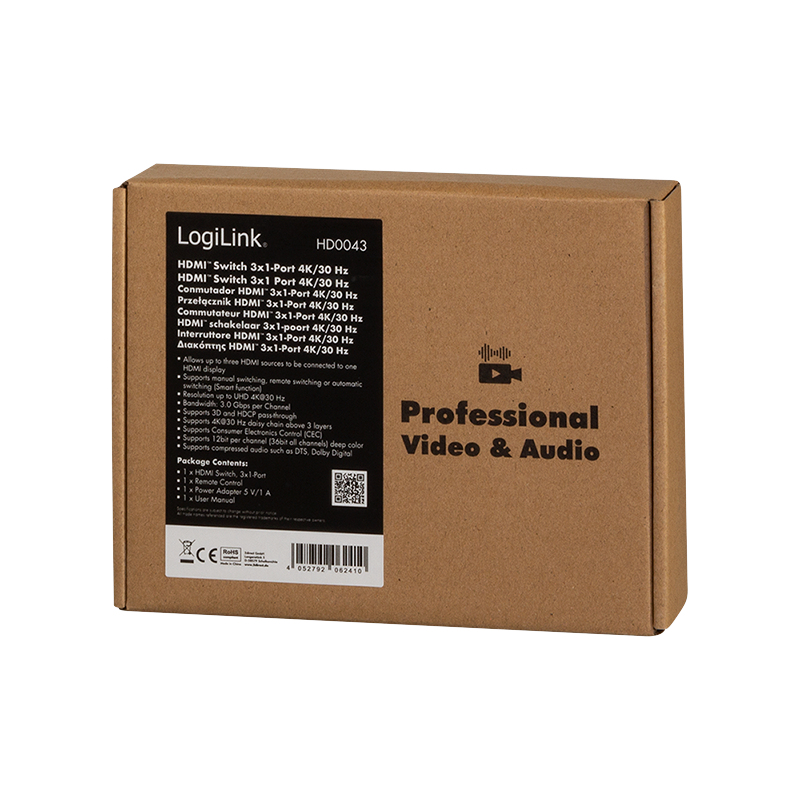 LogiLink HD0043 video switch HDMI – image 9
