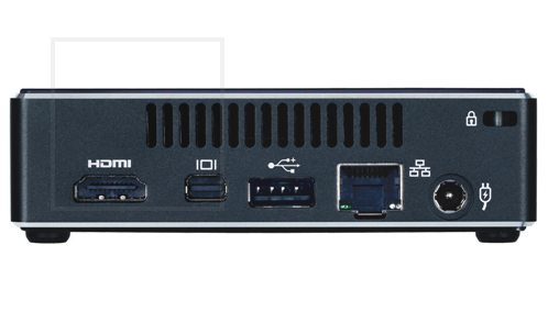 GIGABYTE GB-XM14-1037 PC/workstation barebone Black 1037U Intel® NM70 Express BGA 1023 – image 3