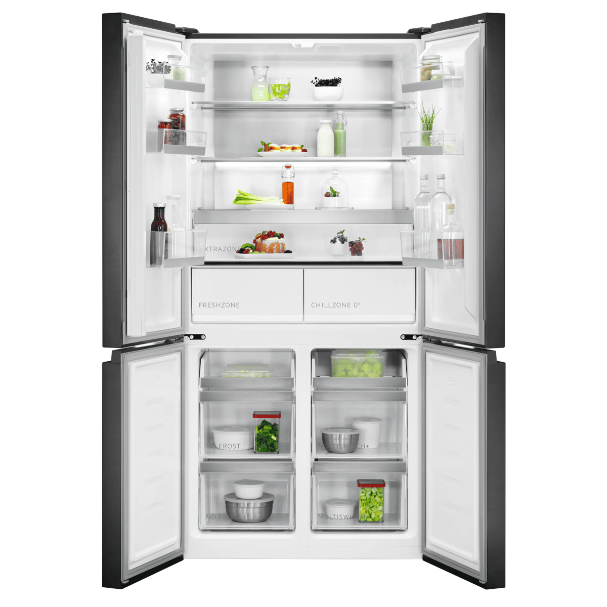 AEG RMB952D6VB side-by-side refrigerator Freestanding – image 1