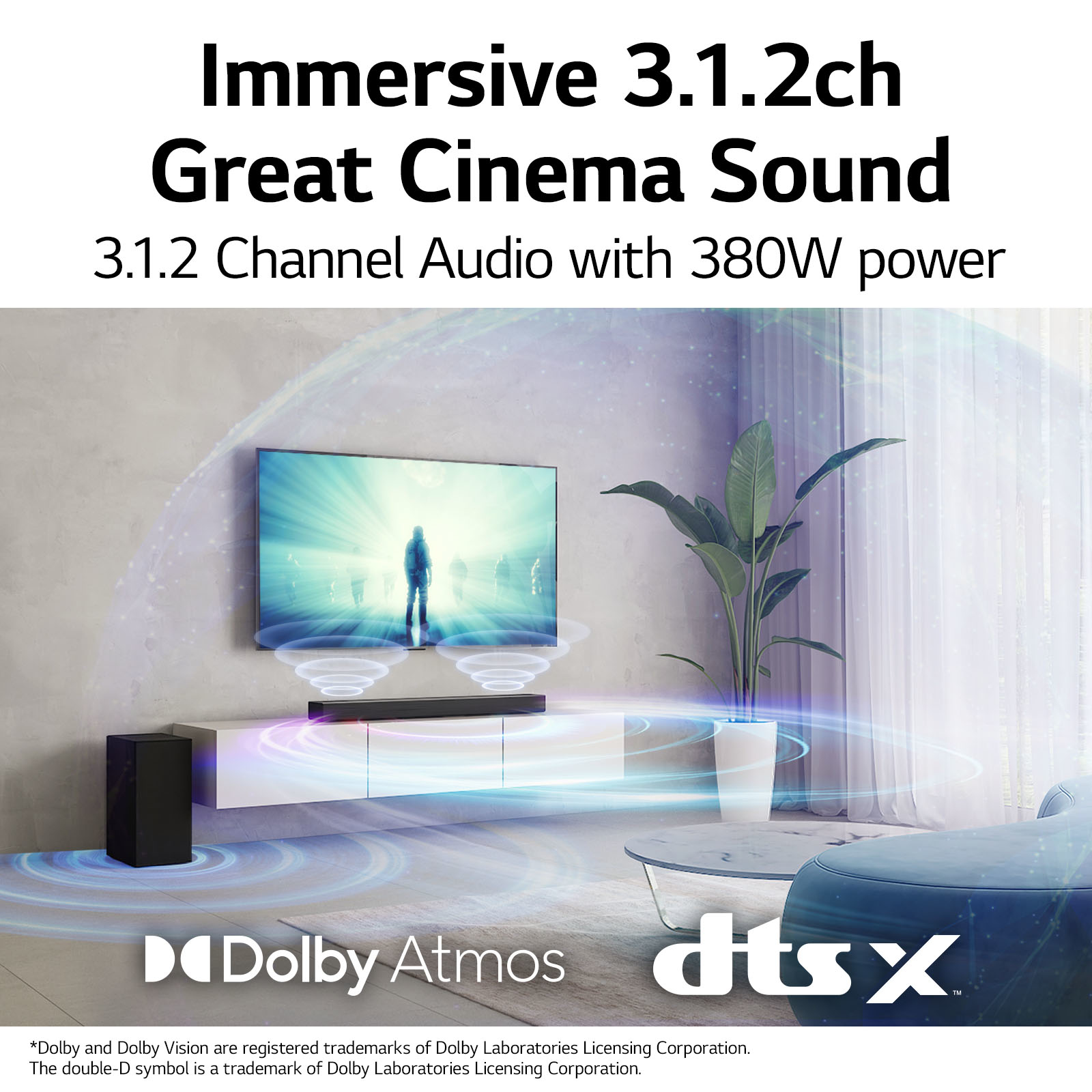 LG S75Q.DGBRLLK soundbar speaker Black 3.1.2 channels – image 6