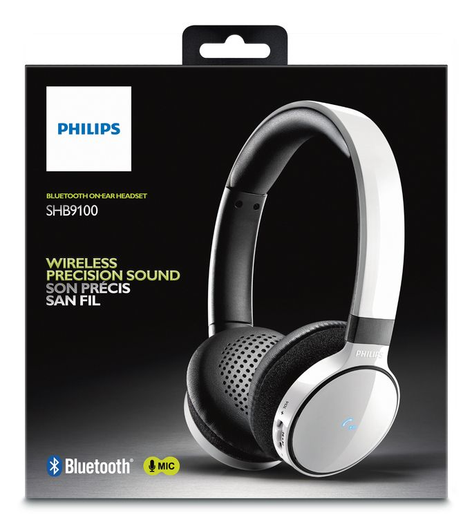 Philips Bluetooth stereo headset SHB9100WT/00 – image 2