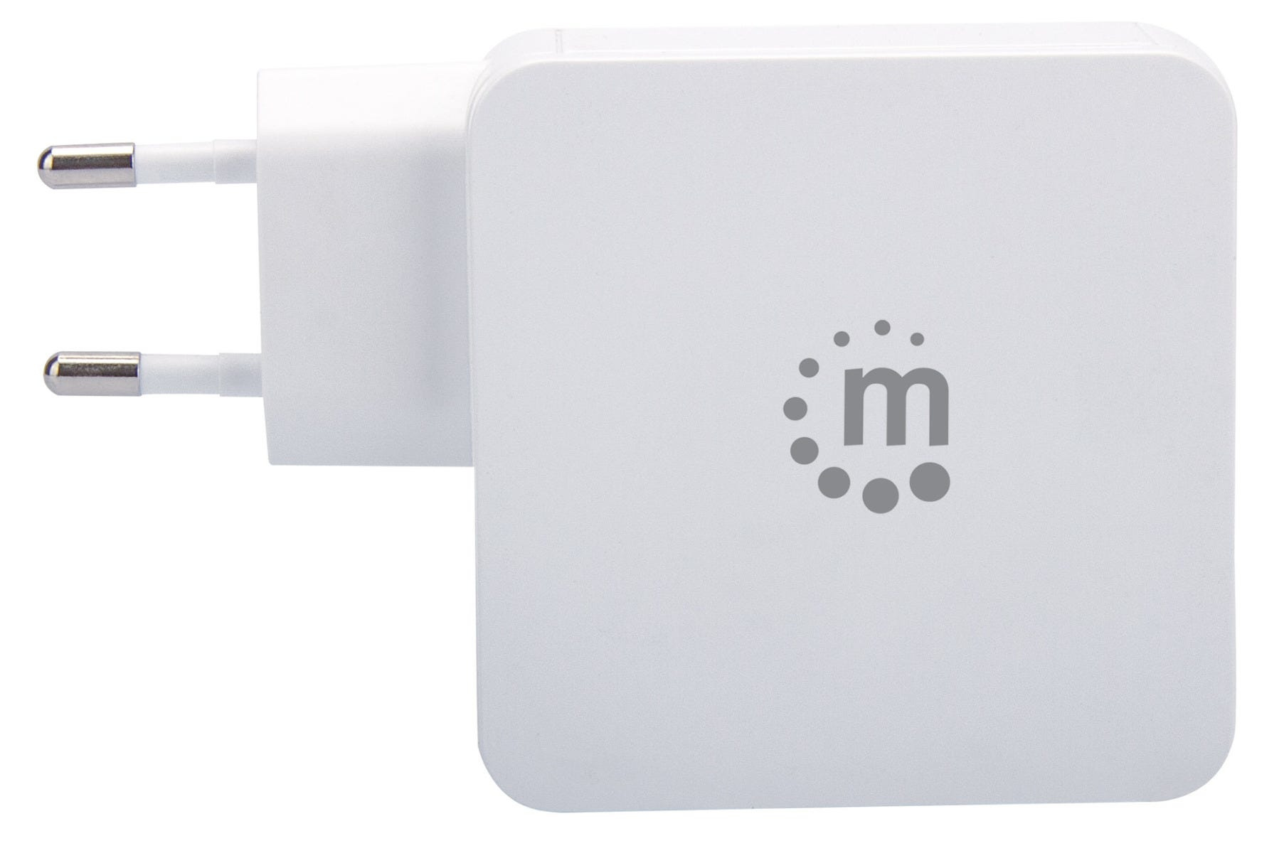 Manhattan Wall/Power Charger (Euro 2-pin), USB-C and USB-A ports, USB-C Output: – image 3