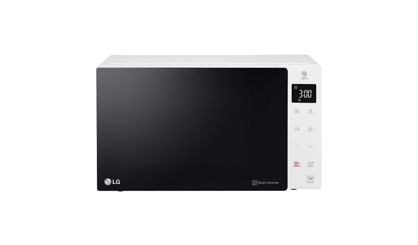 LG MS2535GISW microwave Black, White Solo microwave – image 3