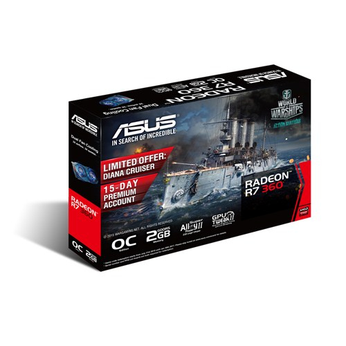 ASUS R7360-OC-2GD5 graphics card AMD Radeon R7 360 – image 5