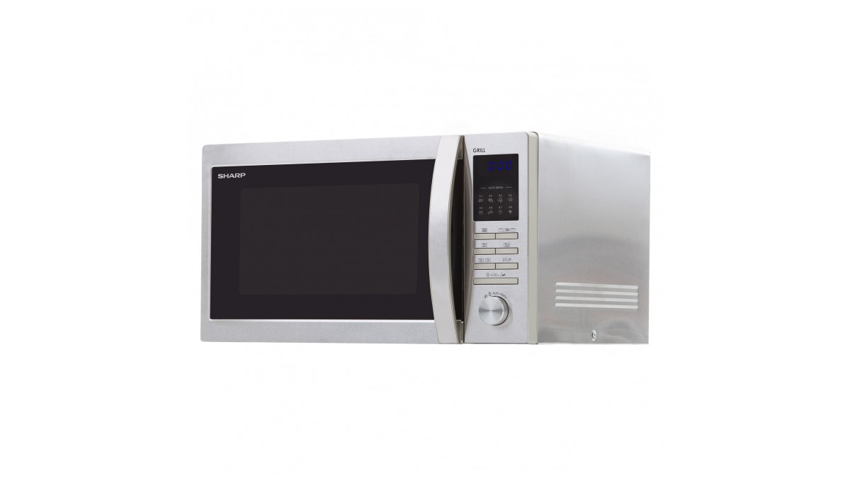 Sharp R722STWE Stainless steel Solo microwave Countertop – image 2
