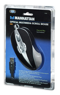 Manhattan 175982 mouse Office Ambidextrous USB Type-A Optical 800 DPI – image 4