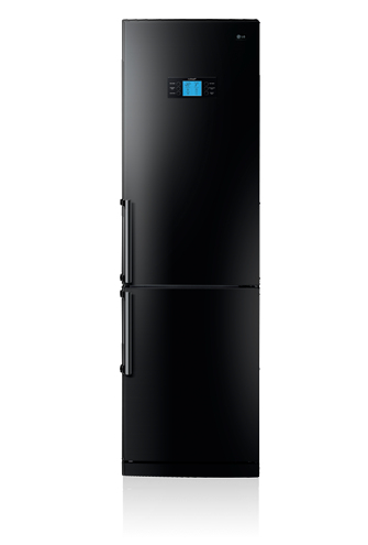 LG GR4696LCPN fridge-freezer Freestanding Black