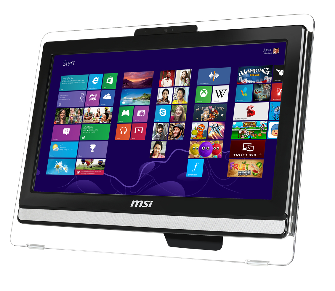 MSI Wind Top AE200-021XEU All-in-One PC/workstation AMD E E2-3000