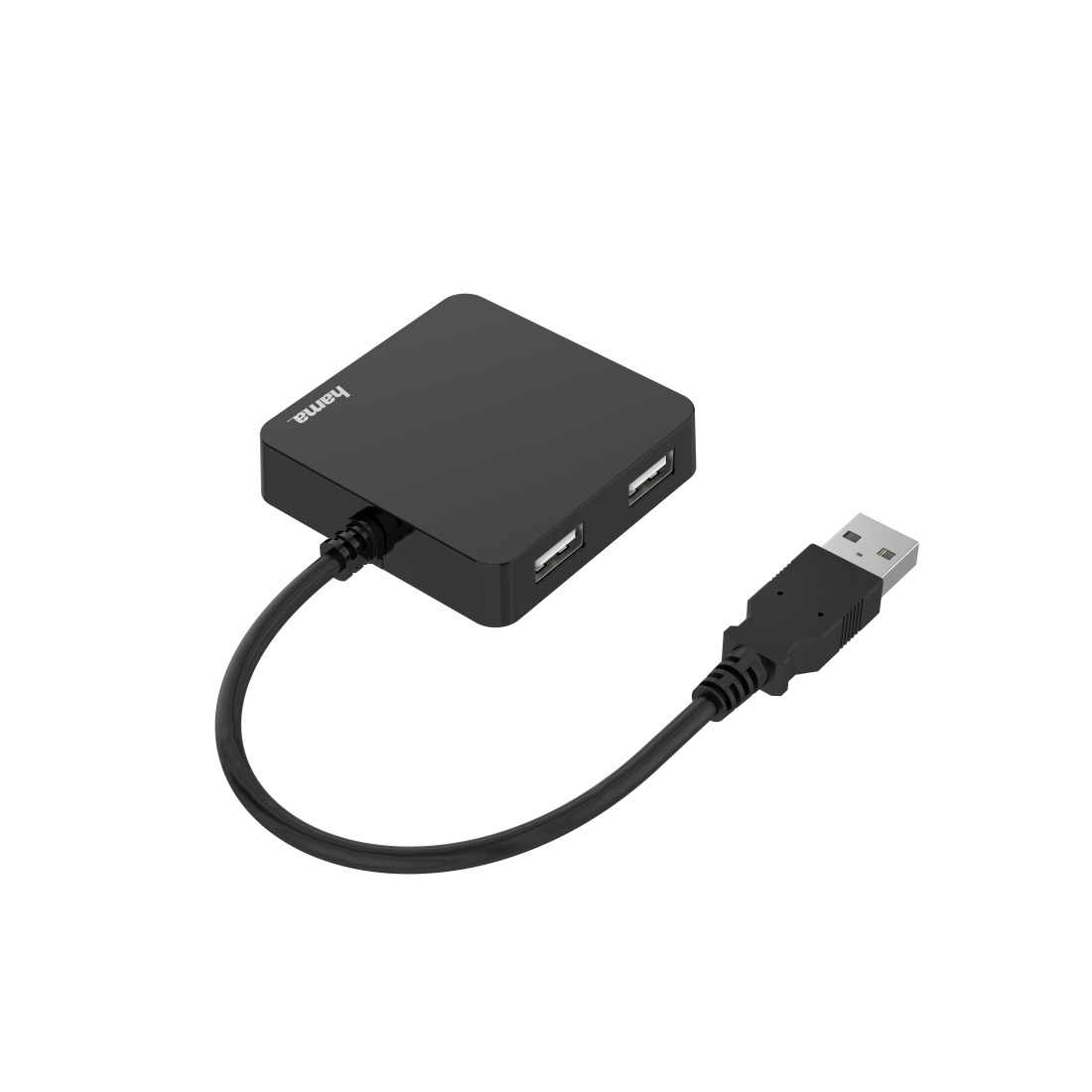 Hama USB Hub, 4 Ports, USB 2.0, 480 Mbit/s – image 2