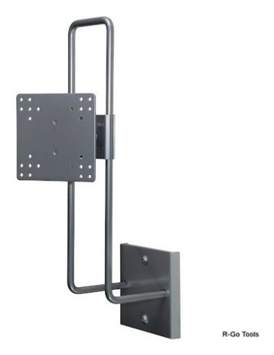 R-Go Tools R-Go Up & Down Wall Mount, up to 27", Max weight 10kg, adjustable, silver