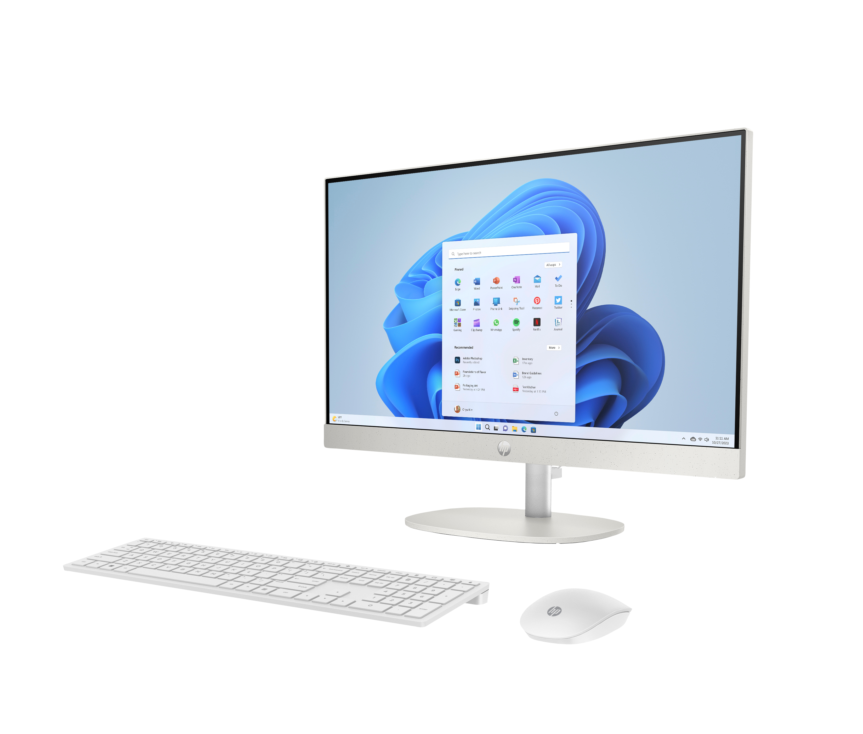 All in one - HP 24-cr1005ns, Full HD, Intel® Core™ Ultra 5-125U, 16GB RAM, 512GB SSD, Gráficos UHD, Windows 11 H, Blanco - imagen 10