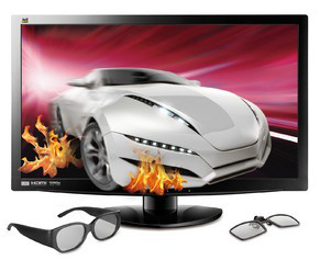 Viewsonic LED LCD V3D231 computer monitor – image 2