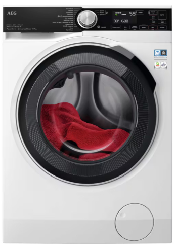AEG LWR8516L6UD washer dryer Freestanding Front-load White