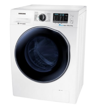 Samsung WD72J5400AW/EG washer dryer Freestanding Front-load Blue, White – image 4