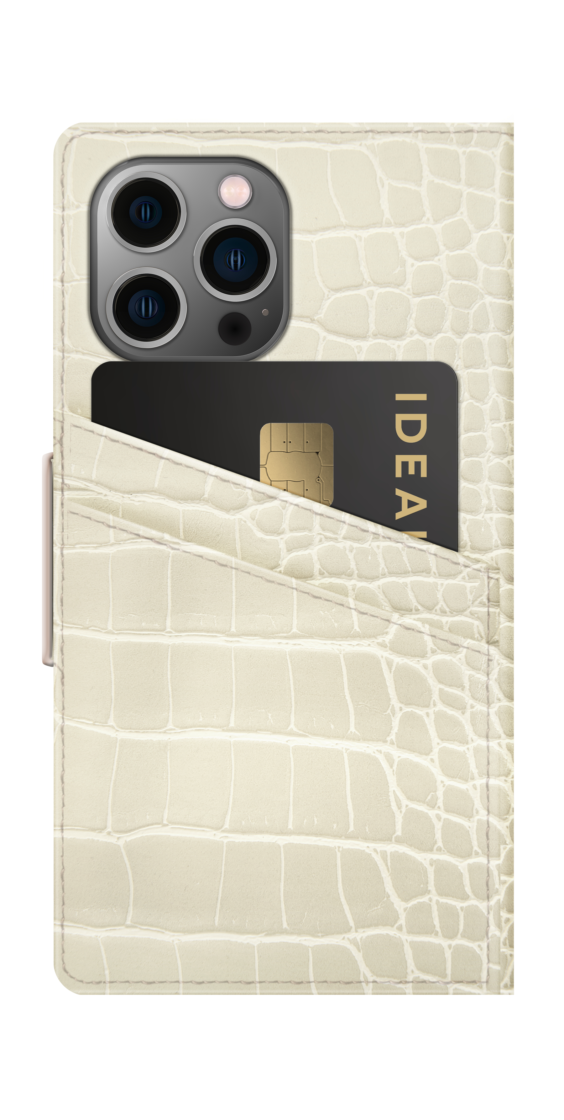 iDeal of Sweden Atelier Wallet iPhone 12PM/13PM Cream Beige – image 2