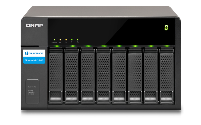 QNAP TX-800P 80TB 8x10TB Seagate Exos 8 Bay NAS Desktop – image 2