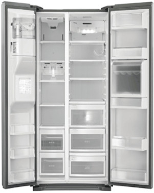 LG GW-P2422NS side-by-side refrigerator Freestanding Stainless steel – image 2