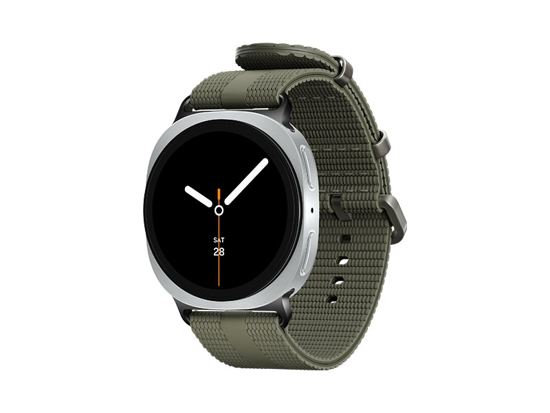 Samsung Galaxy Watch 8, Bluetooth, 40mm, Sport Band, White, S/M + Athleisure Band, Green, M/L