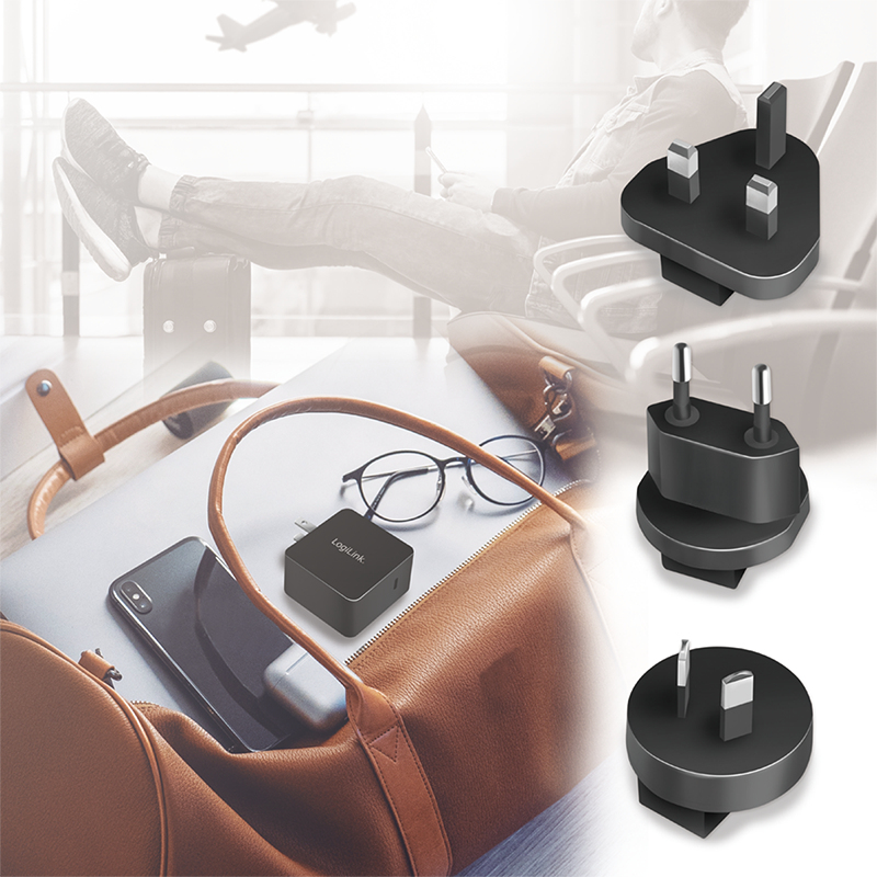 LogiLink PA0302 mobile device charger Universal Black AC Fast charging Indoor – image 8