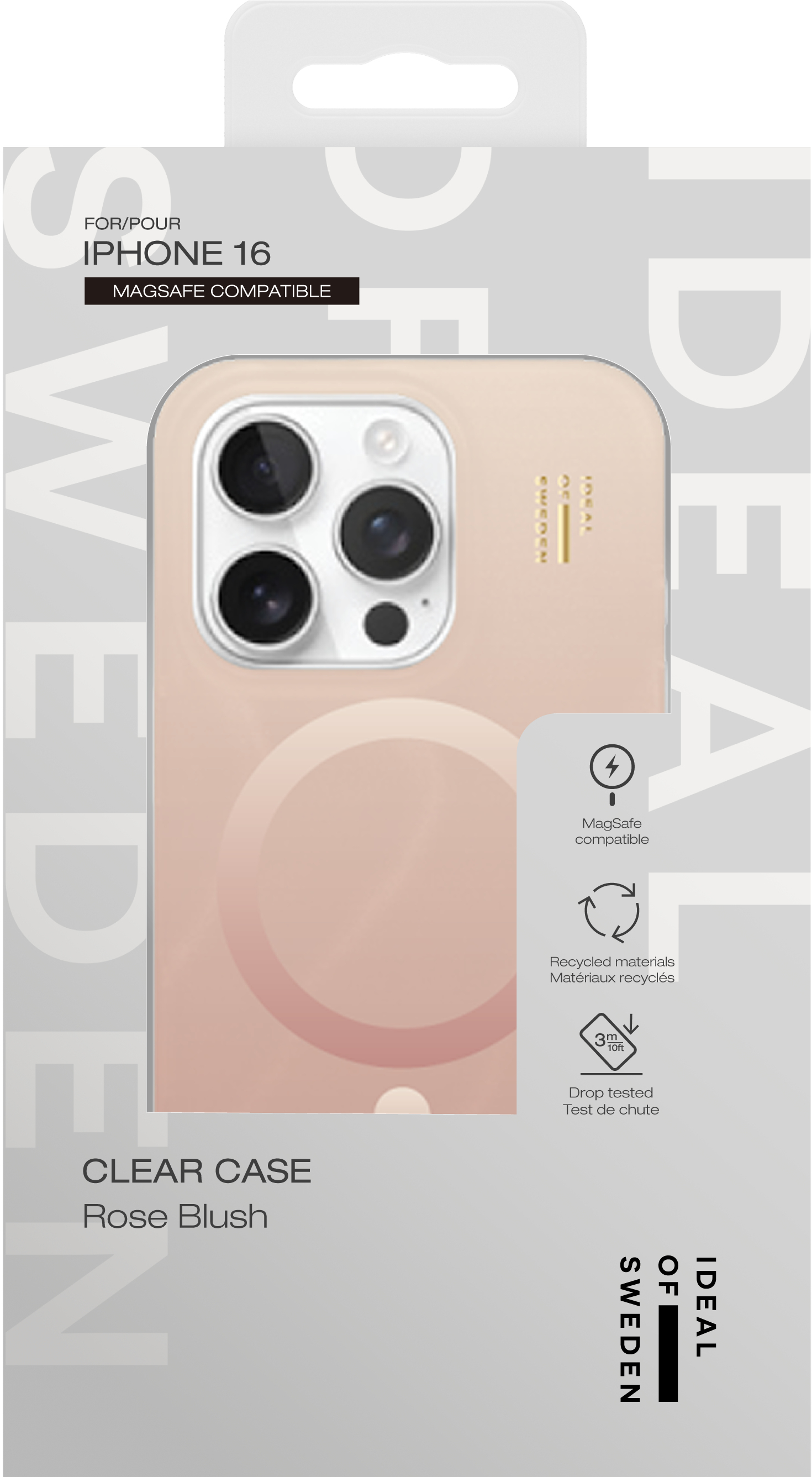iDeal of Sweden Clear Case MagSafe iPhone 16 Rose Blush – image 5