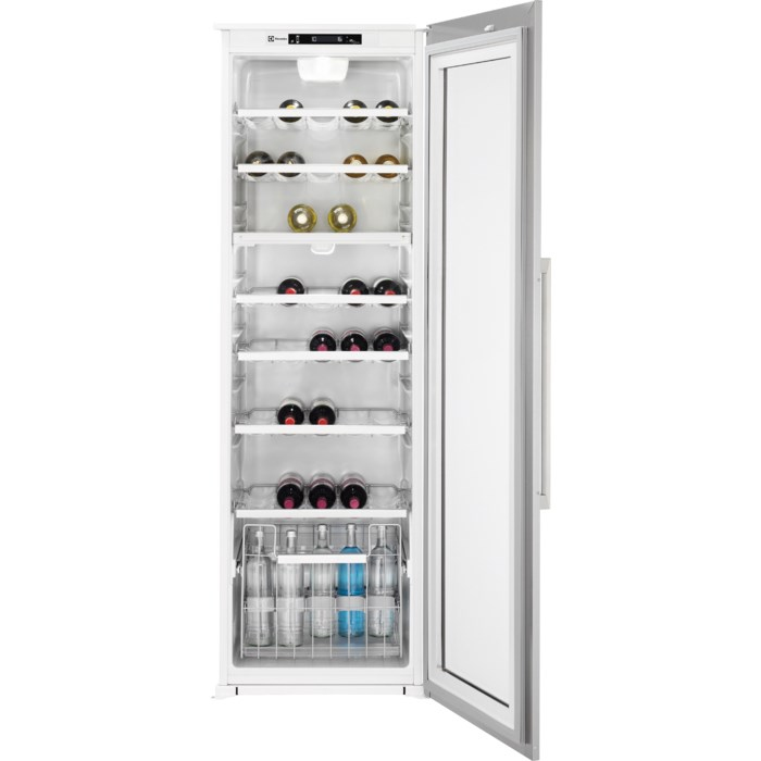 Electrolux ERW3313AOX Compressor wine cooler Built-in White 98 bottle(s)